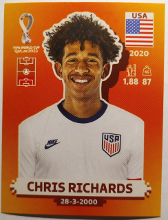 World Cup 2022 - Chris Richards - č.USA 6