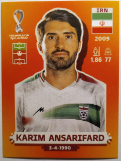 World Cup 2022 - Karim Ansarifard - č.IRN 16