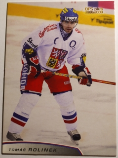 OFS 08/09 - Reprezentace - Tomáš Rolinek - #CZE25