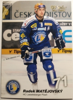 OFS 07/08 - Radek Matějovský - Plzeň - #149