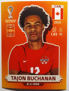 World Cup 2022 - Tajon Buchanan - č.CAN 10