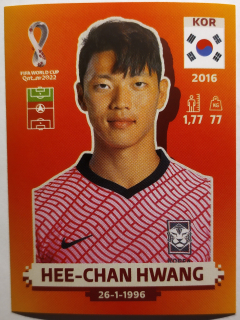 World Cup 2022 - Hee-Chan Hwang - č.KOR 15