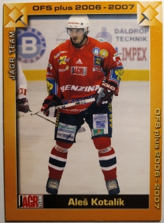 OFS 06/07 - JÁGR TEAM - Aleš Kotalík - #JT16