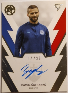 SportZoo Slovenskí Sokoli 2021 - Pavol Šafranko - Signature Level 1 - #S1-18 17/99