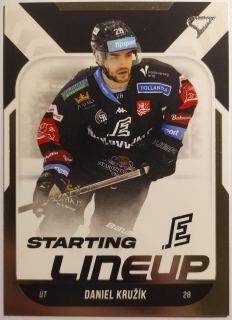 SportZoo ELH 22/23 - Daniel Kružík - Karlovy Vary - Starting LINEUP - #SL-70