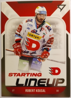 SportZoo ELH 22/23 - Robert Kousal - Pardubice - Starting LINEUP - #SL-36