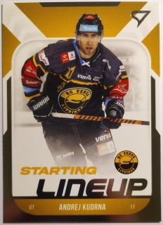 SportZoo ELH 22/23 - Andrej Kudrna - Litvínov - Starting LINEUP - #SL-78