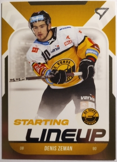 SportZoo ELH 22/23 - Denis Zeman - Litvínov - Starting LINEUP - #SL-74