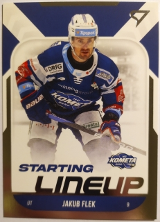 SportZoo ELH 22/23 - Jakub Flek - Brno - Starting LINEUP - #SL-66