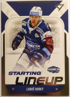 SportZoo ELH 22/23 - Luboš Horký - Brno - Starting LINEUP - #SL-64