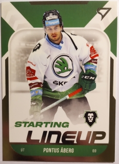 SportZoo ELH 22/23 - Pontus Åberg - Mladá Boleslav - Starting LINEUP - #SL-22