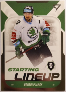 SportZoo ELH 22/23 - Martin Pláněk - Mladá Boleslav - Starting LINEUP - #SL-20