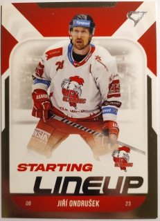 SportZoo ELH 22/23 - Jiří Ondrušek - Olomouc - Starting LINEUP - #SL-57