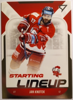 SportZoo ELH 22/23 - Jan Knotek - Olomouc - Starting LINEUP - #SL-59