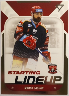 SportZoo ELH 22/23 - Marek Zachar - Hradec Králové - Starting LINEUP - #SL-28