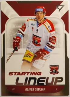 SportZoo ELH 22/23 - Oliver Okuliar - Hradec Králové - Starting LINEUP - #SL-30