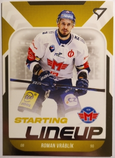 SportZoo ELH 22/23 - Roman Vráblík - České Budějovice - Starting LINEUP - #SL-15