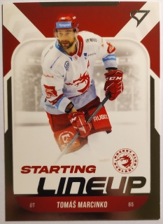 SportZoo ELH 22/23 - Tomáš Marcinko - Třinec - Starting LINEUP - #SL-5