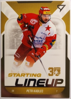 SportZoo ELH 22/23 - Petr Kadlec - Slavia - Starting LINEUP - #SL-86