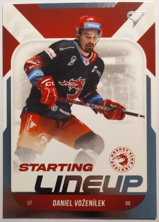 SportZoo ELH 22/23 - Daniel Voženílek - Třinec - Starting LINEUP - #SL-6
