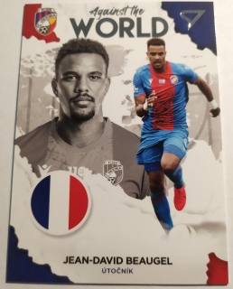 SportZoo FORTUNA:LIGA 21/22 - Jean-David Beauguel - Plzeň - #AW29