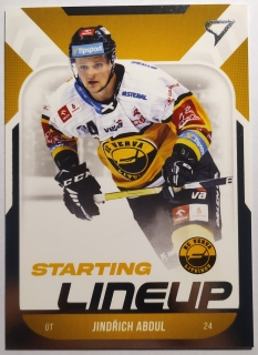SportZoo ELH 22/23 - Jindřich Abdul - Litvínov - Starting LINEUP - #SL-76