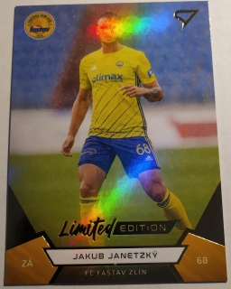 SportZoo FORTUNA:LIGA 21/22 - GOLD - Jakub Janetzký - Zlín - #241 61/99