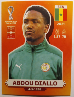 World Cup 2022 - Abdou Diallo - č.SEN 6