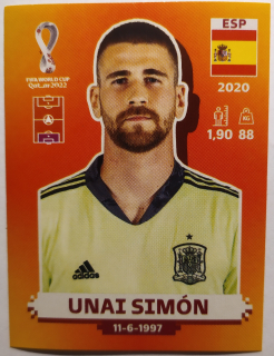 World Cup 2022 - Unai Simón - č.ESP 2