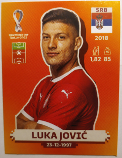 World Cup 2022 - Luka Jovič - č.SRB 16