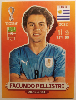 World Cup 2022 - Facundo Pellistri - č.URU 18