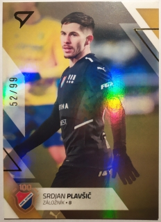 SportZoo Fortuna Liga 22/23 - GOLD - Srdjan Plavšič - Ostrava - #258 52/99