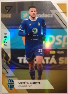SportZoo Fortuna Liga 22/23 - GOLD - Vojtěch Kubista - Mladá Boleslav - #279 2/99