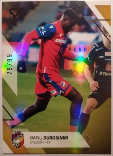 SportZoo Fortuna Liga 22/23 - GOLD - Rafiu Durosinmi - Plzeň - #208 29/99