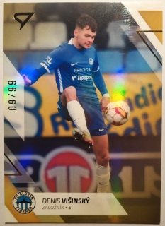 SportZoo Fortuna Liga 22/23 - GOLD - Denis Višinský - Liberec - #302 9/99