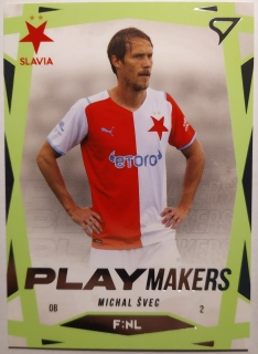 SportZoo Fortuna Liga 22/23 - Playmakers - Michal Švec - Slavia - #NL-12