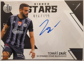 SportZoo Fortuna Liga 22/23 - Signed Stars Level 1 - Tomáš Zajíc - České Budějovice - #SL1-TZ 14/199