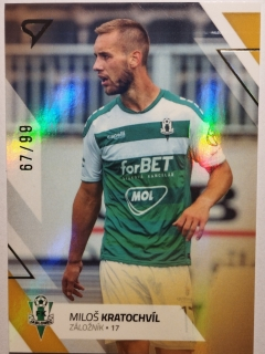 SportZoo Fortuna Liga 22/23 - GOLD - Miloš Kratochvíl - Jablonec - #159 67/99