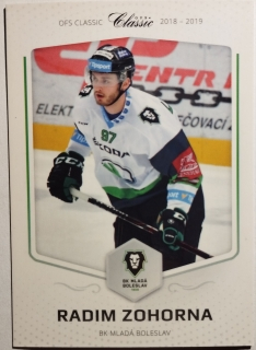 OFS 18/19 - Radim Zohorna - Mladá Boleslav - #459