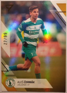SportZoo Fortuna Liga 22/23 - GOLD - Aleš Čermák - Bohemka - #355 27/99