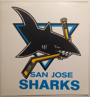 Samolepka San Jose Sharks