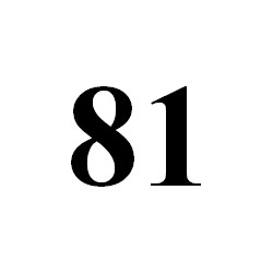 Samolepka č.81