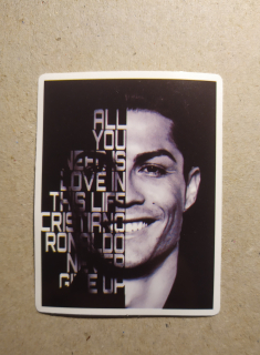 Samolepka Cristiano Ronaldo