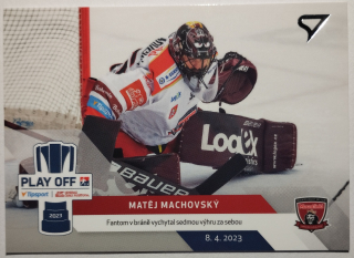 SportZoo ELH 22/23 Extended - Matěj Machovský - Hradec Králové - Play Off Moments - #PM-17