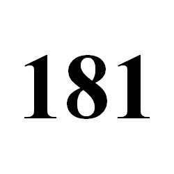 Samolepka č.181