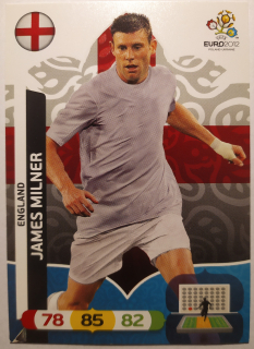 Panini Euro 2012 Adrenalyn XL - James Milner - Anglie
