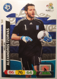Panini Euro 2012 Adrenalyn XL - Alexandros Tzorvas - Řecko
