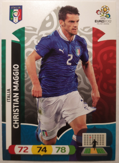 Panini Euro 2012 Adrenalyn XL - Christian Maggio - Itálie
