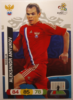 Panini Euro 2012 Adrenalyn XL - Aleksandr Anyukov - Rusko