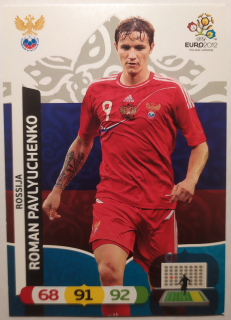 Panini Euro 2012 Adrenalyn XL - Roman Pavlyuchenko - Rusko